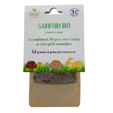 Graines de Sainfoin Bio à semer Sachet de 52g