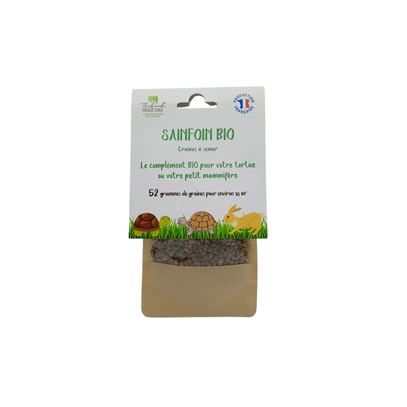 Graines de Sainfoin Bio à semer Sachet de 52g