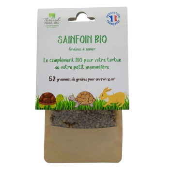 Graines de Sainfoin Bio à semer Sachet de 52g