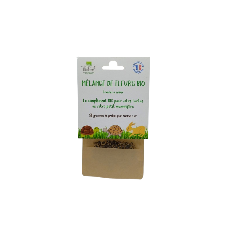 Graines de Mélange de Fleurs Bio à semer Sachet de 9g