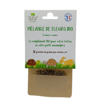 Graines de Mélange de Fleurs Bio à semer Sachet de 9g