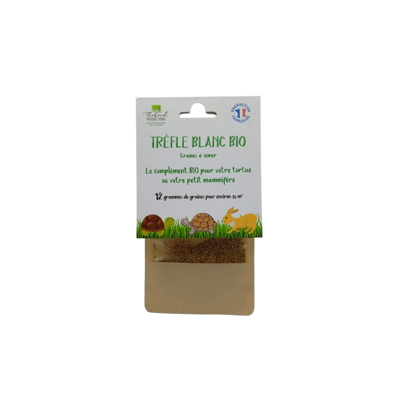 Graines de Trèfle Blanc Bio à semer Sachet de 12g