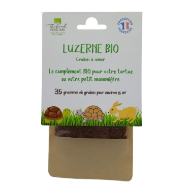 Graines de Luzerne Bio à semer Sachet de 35g