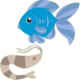 Crevette et Poisson